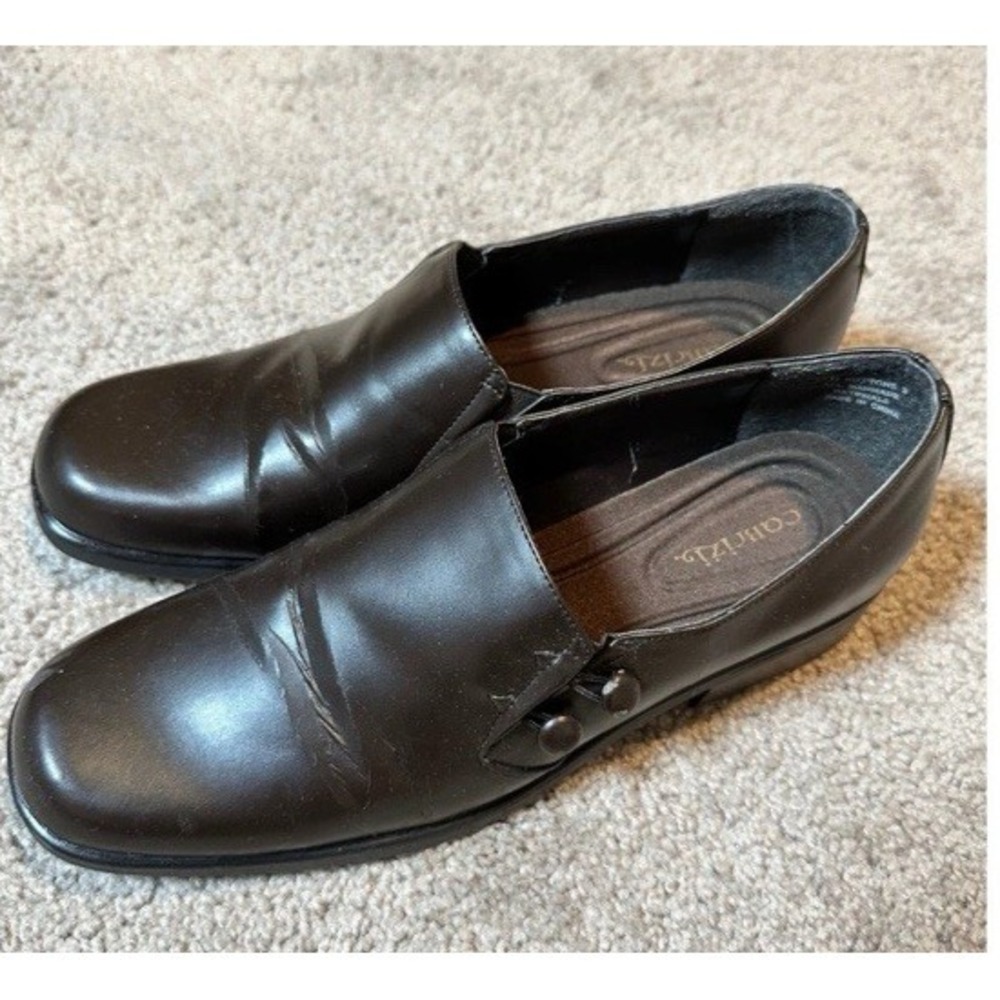 Corizzi Brown Loafers Womens Size 10M Comfortable Dress Casual Shoes